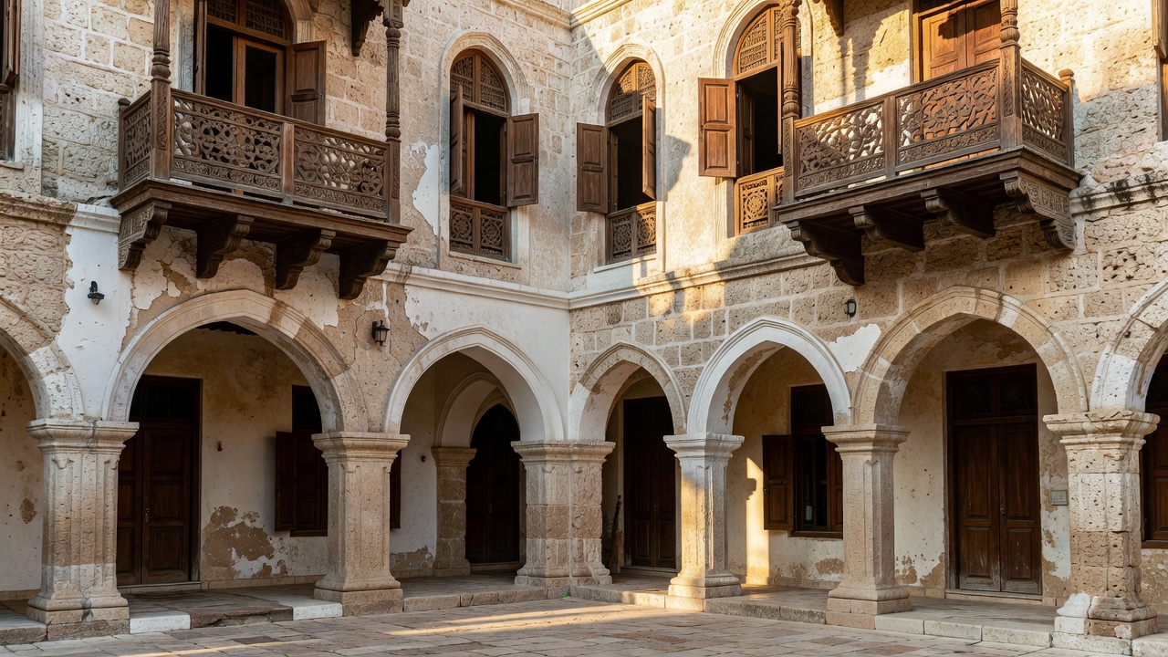 Elegant historic hotel façade, representing Stone Town architecture